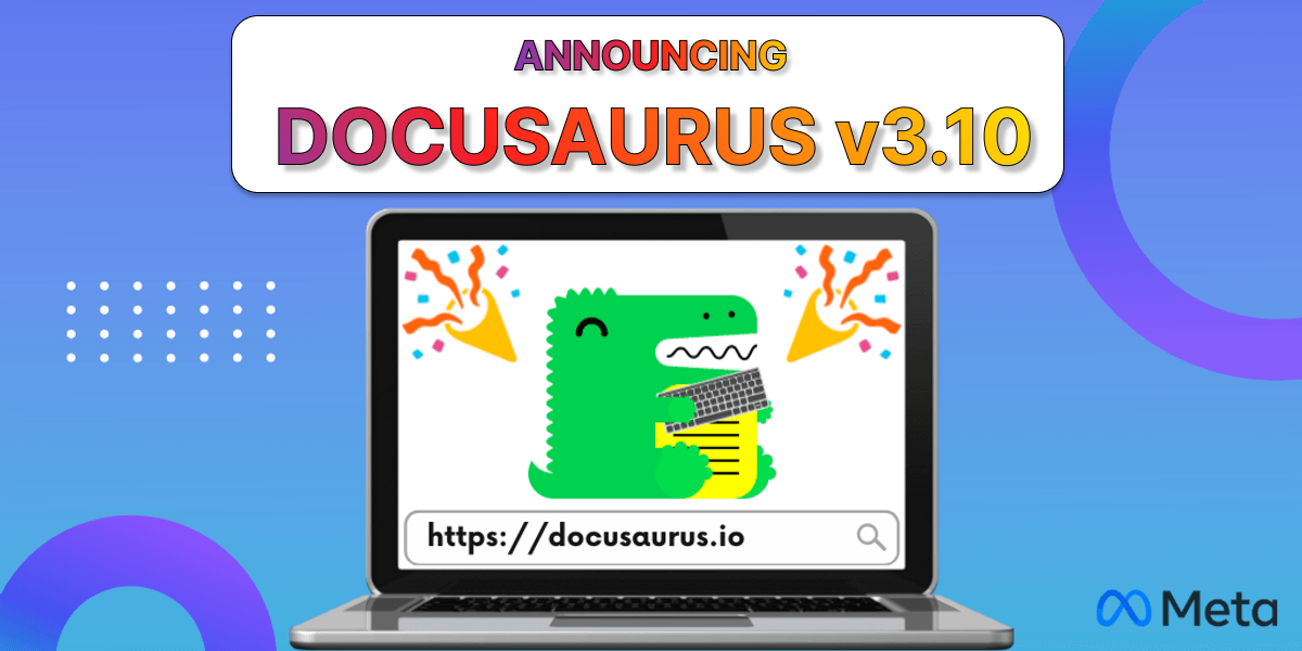 Carte sociale d'article de blog de Docusaurus